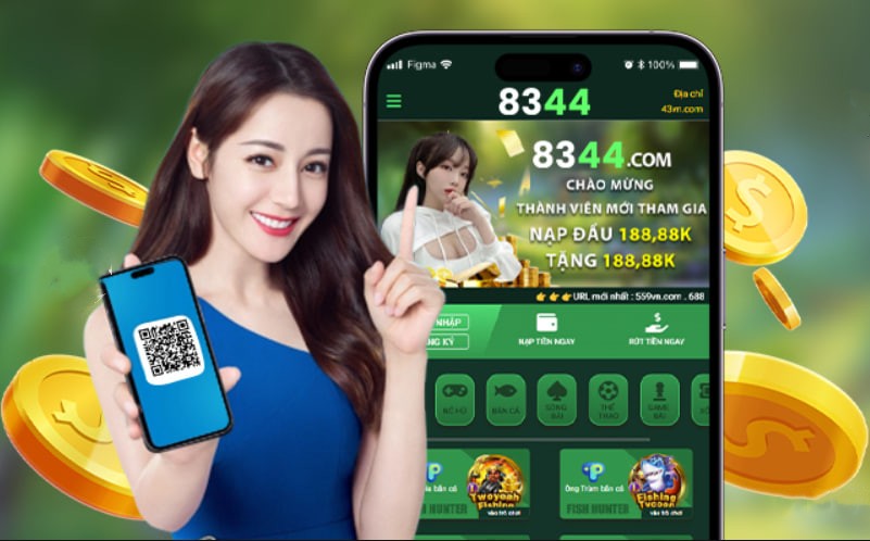 Hình ảnh quảng cáo của 888slot hiển thị nền tảng và các lợi ích